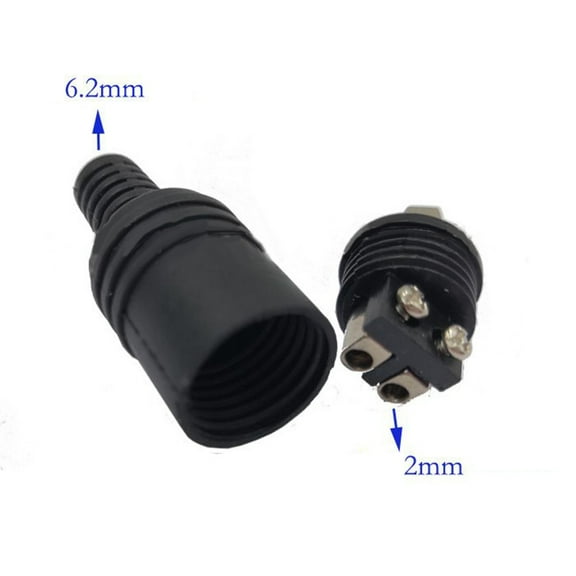 2Pin Din Speaker Cable Plug Hi-Fi Speaker Plug Cable Audio Connector - Screw Connections Male/Female/Male+Femal Connectors Male+Female Smile Home