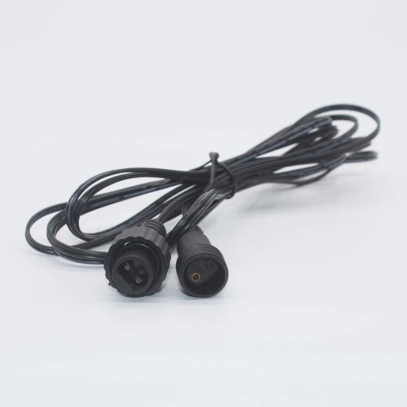 2Pin Extension Cable, 22AWG 3Meters Extension Cord with Male and Female ...