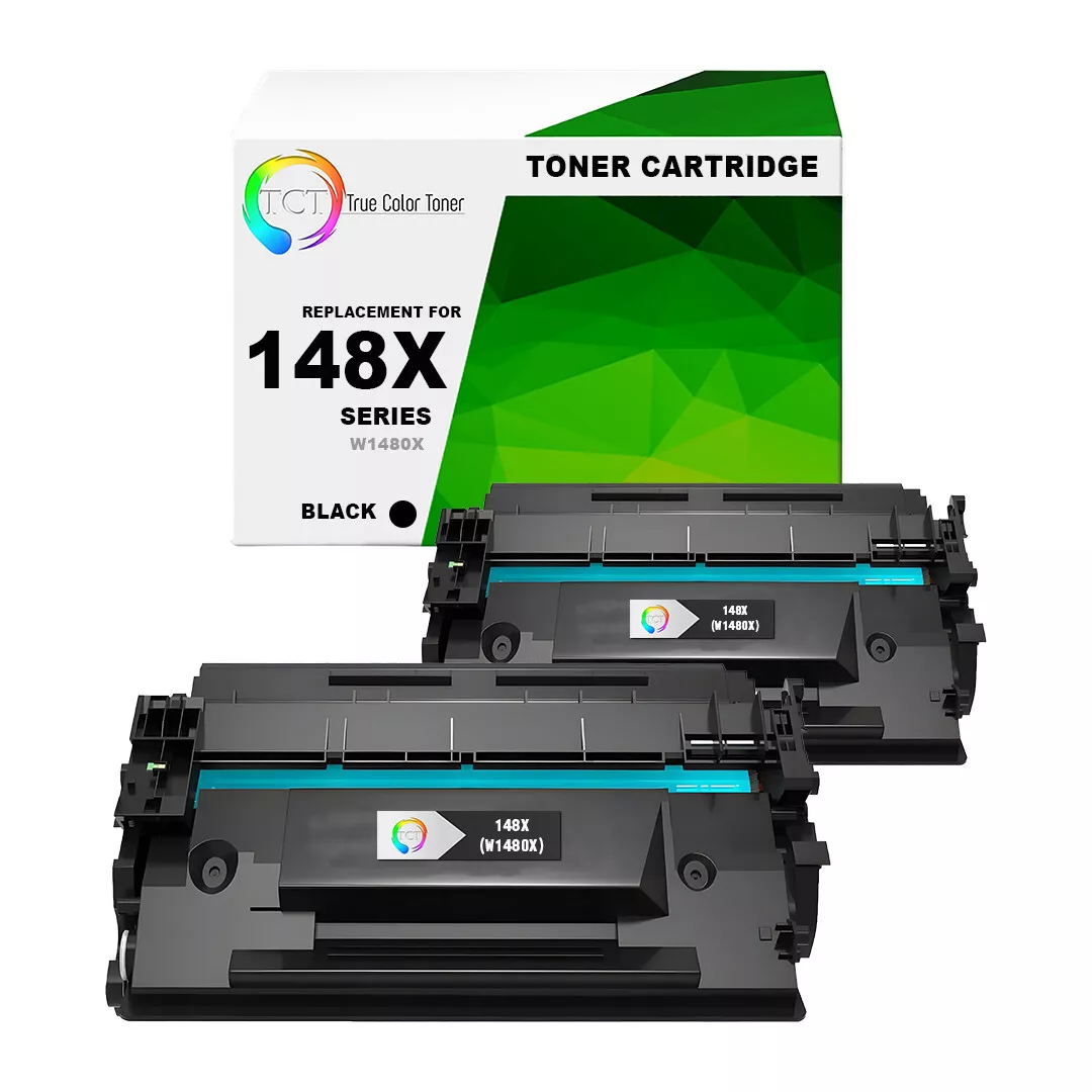 2Pk 148X W1480X Black for Compatible 4001 4101 Toner Cartridge ...