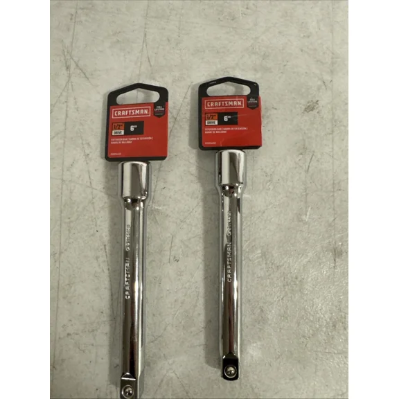 2Pk Craftsman 1/2 Dr 6" Extension Bar Cmmt44131 New