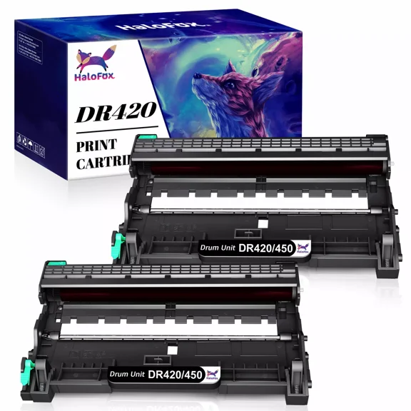 2Pk High Yield Premuin Drum Unit Lot for Brother DR450 DR420 MFC-7860DW DCP7060D
