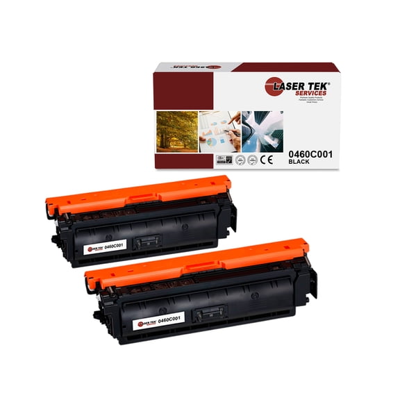2Pk LTS 040 Black Compatible for Canon ImageClass LBP712Cdn Toner Cartridge