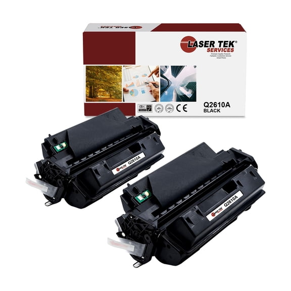 2Pk LTS 10A Q2610A Black Compatible for HP LaserJet 2300 2300L 2300N Toner