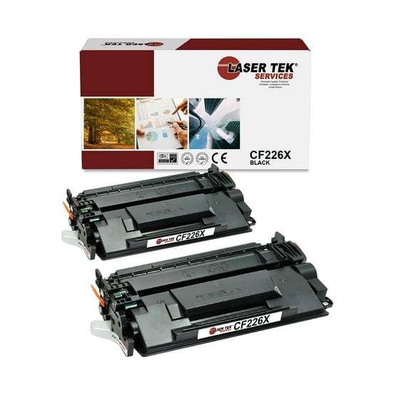2Pk LTS 26X CF226X Black HY Compatible for HP LaserJet Pro M402d MFP Toner
