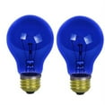 thumbnail image 1 of 2Pk - SUNLITE 25w A19 120v Transparent Blue Medium Base Bulb, 1 of 3
