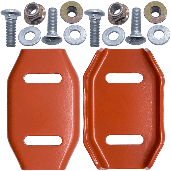 2Pk Snow Blower Skid Shoe with Hardware for Ariens 02483859 01016500 02459900