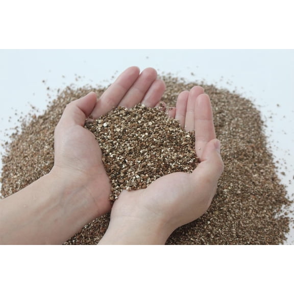 2QT Organic Vermiculite, Horticultural Vermiculite for Plants, Soil Additive for Potted Plants, Vermiculite Coarse Hydroponic for Succulent Orchid Gardening Reptiles