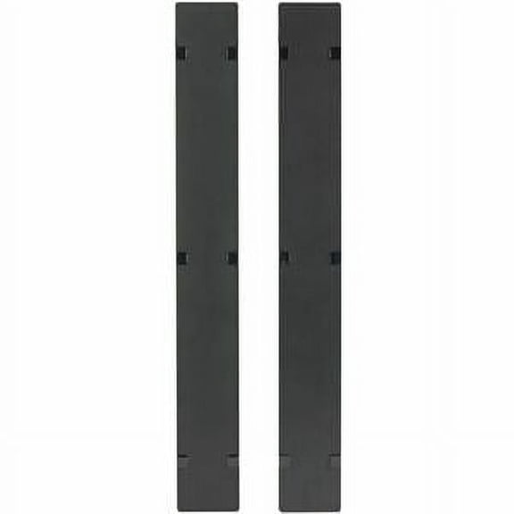 2QTY HINGED COVER F/ NETSHELTER SX 750MM WIDE 45U VER CABLE MNGR