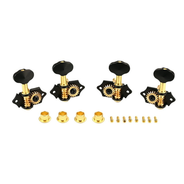 2R2L Vintage Open Gear Ukulele 4 String Guitar Tuning Pegs Keys Tuners