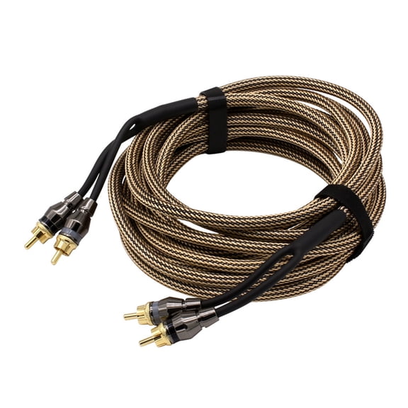 2RCA to 2RCA Automotive Sound Cable Car Stereo Sound Cable Sound Systems Connection Designed for Music Enthusiasts
