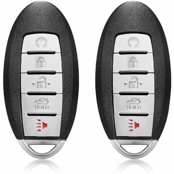 2Replacement for 2016 2017 2018 Nissan Maxima Altima Infiniti Q50 Q60 Key Fob Remote Control KR5S180144014 5 Buttons 433MHz