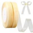 2Roll Nylon Ribbon for Gift Packaging White 5/8 inch(15mm) about 49.21 ...