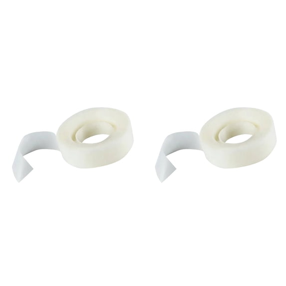 2Rolls Transparent Tape 8.5M/27.89ft Flower Tape Floral Tape for Bouquets Floral Arranging Stem Wrap Craft, Transparent Tape Refills for Dispenser