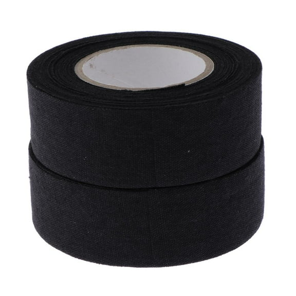 2Rolls Wearproof Skid Resistance Sports Ice Hockey adhesive tape Black