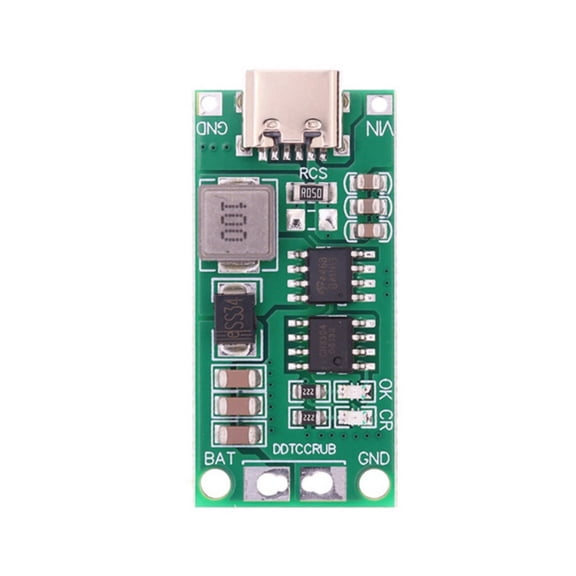 2S Lithiums Charging Steps Up Charging Module Board For 2S Configuration Charging Statuses LED Safety Circles