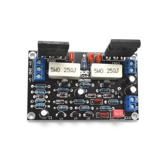 2SC5200+2SA1943 High Power Mono 100W DC 35V Finished Power Amplifier Board