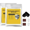 thumbnail image 1 of 2SET Plastic Steel Mud Iron Glue, Welding High-Strength Metal Repair Adhesive, Waterproof Heat Resistant Epoxy Glue for Pipes, Wall Holes, Wood, Plastic, DIY Sealing and Bonding Projects, 1 of 7