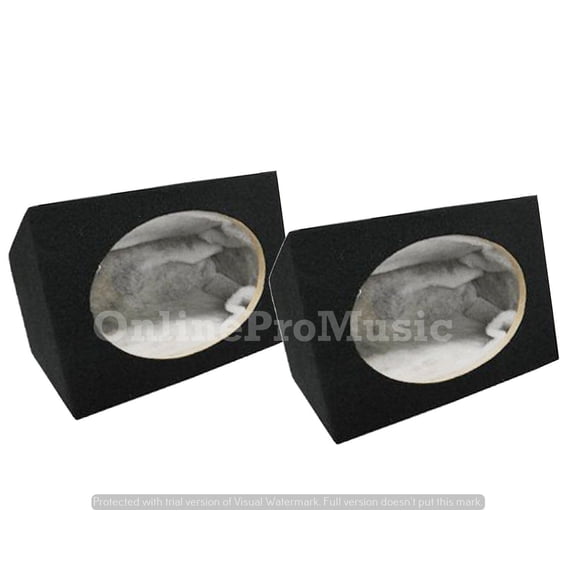 2SW6X9 6 x 9 Inches 6 X9" Pair Speaker Box with Speaker Terminal