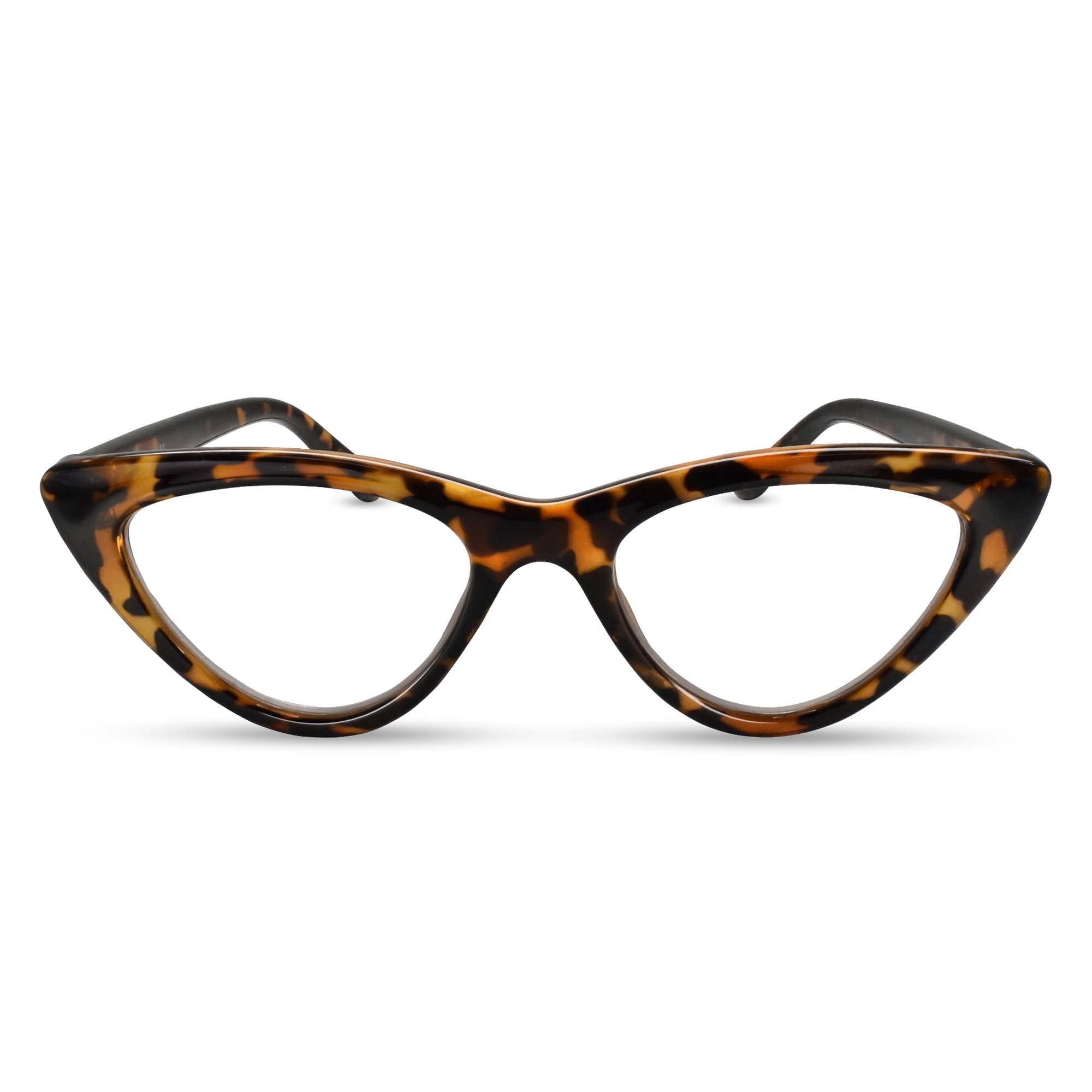 Spring Notebook Brown 2SeeLife Oversized Cat Eye Reading Glasses for Women – Retro Readers ...