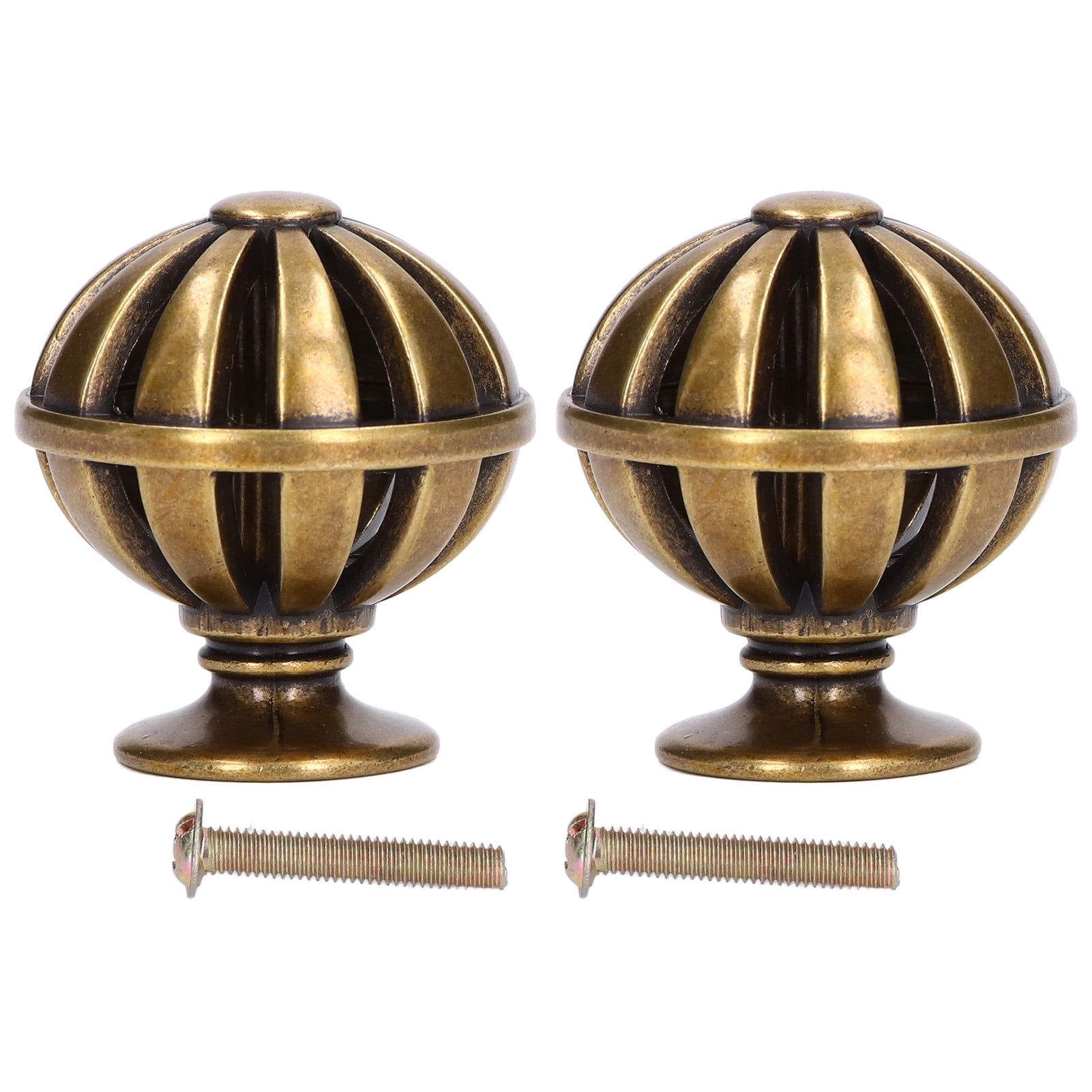 2Set Knob Birdcage Hollow Closet Drawer Knob Zinc Alloy