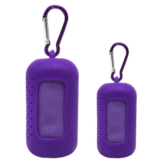 2Set Cooling Towel, Cooling Towel Cooling Towel, Microfiber Towels Quick Dry Sports Towel Beach Towel Travel Towel for Fitness Gym Yoga and Outdoor Sportspurple