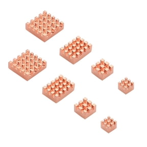2Set Heat Sink Metal Copper Heatsink Passive Cooling Pad Heat Dissipation Radiator for Model B