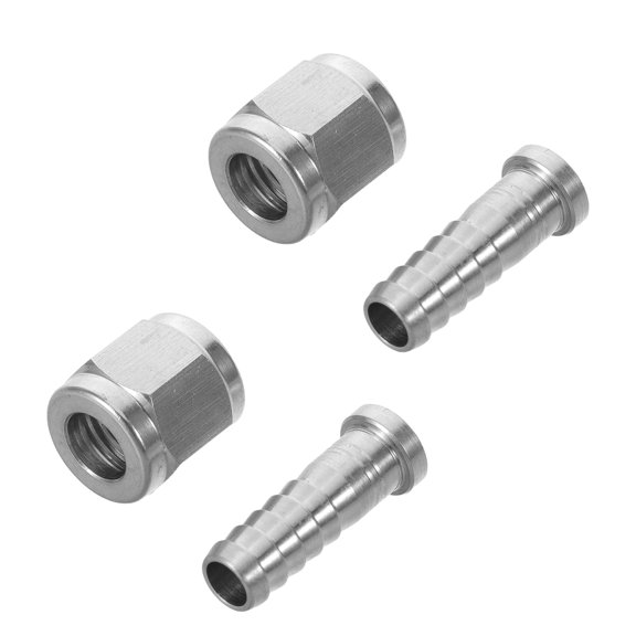 2Set Home Brewing Keg Coupler Adapter Alloy Quick Disconnect Thread Keg Conversion Kit