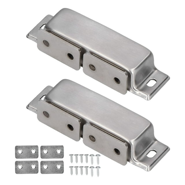 2Set Door Latch Stainless Steel Door Damper Buffer Hardwares