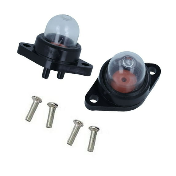 2Set Primer Bulb With Screws Fit For McCULLOCH 335 435 440 Cat & Partner 351