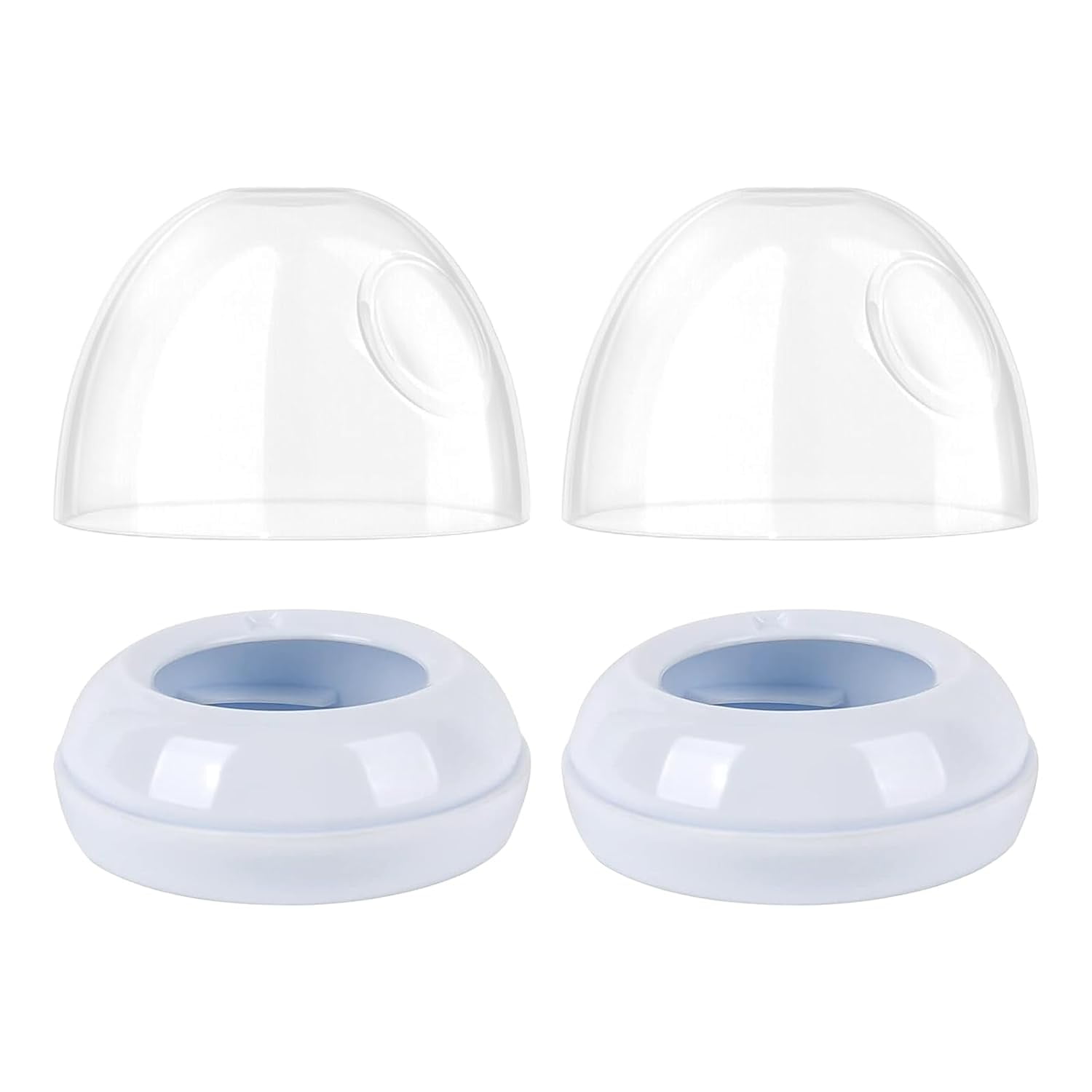 2Sets Bottle Rings and Caps for Philips Avent Natural Bottles ...