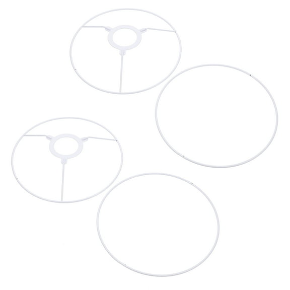 2Sets Hanging E27 Lamp Bracket Simple Ceiling Light Frame Light Pendant Prop