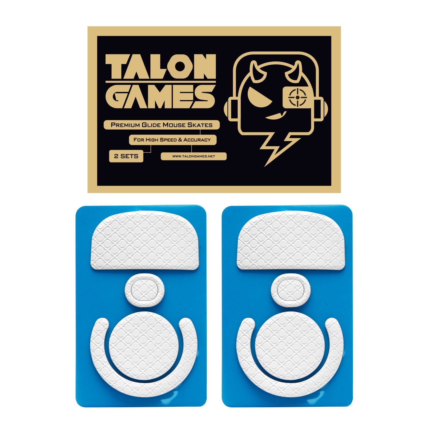 2Sets TALONGAMES 3D Series Mouse Feet Skates For G Pro X Superlight ...