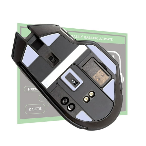 TALONGAMES Mouse Feet For Basilisk Ultimate Wireless Gaming Mouse, Gray, New, 2 Count, 1 Pack