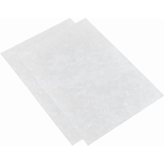 2Sheet PVC Shell Paper Wall Stickers for Wall Decoration Rectangle Beige 303x200x0.4mm