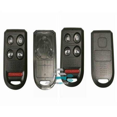 2Shell Case Only New 5 buttons RemoteKey Fob Shell Case for 2005 2006 2007 2008 2009 2010 Odyssey