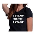 thumbnail image 1 of Notary Public T-Shirt – “2Stamp Or Not2Stamp” Funny Notary Shirt, 100% Cotton Unisex Tee, 1 of 1