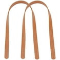 thumbnail image 1 of 2Strand 2pcs 62cm(24 Inch) Imitation Leather Bag Strap Short Sewing Bag Handles for Handbag Purse Wallet Repair Replacement,Dark Khaki, 0.7 Inch Width, 1 of 8