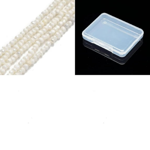 2Strands Natural Cultured Freshwater Pearl Beads Strands Potato Beige 1.5~2x1.5~2x1.5~2mm Hole: 0.5mm about 155~158pcs/strand 14.13~14.25 inch