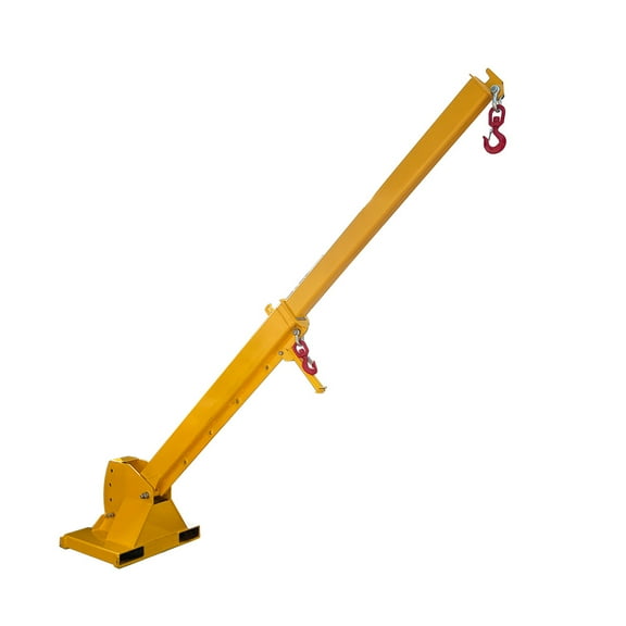 2T Forklift Retractable Boom Forklift Telescopic Arm with Adjustable Tilt Angle