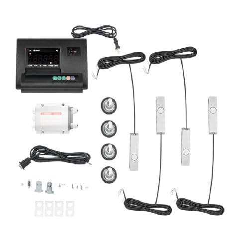 2T Livestock Scale Kit,Livestock Scale High Precision Indicator,Livestock Scale Kit with 4 Load Cells,Electronic Platform Scale for Cattle Pigs Sheep$$Garden & Patio