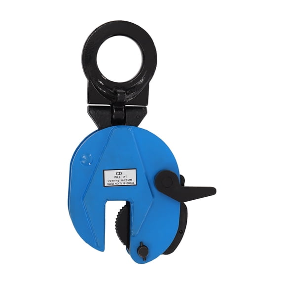 2T Metal Plate Lifting Clamp| 0-25mm Vertical Steel Plates Transportation Lifting Grip ,High-Quality Lifting Ring