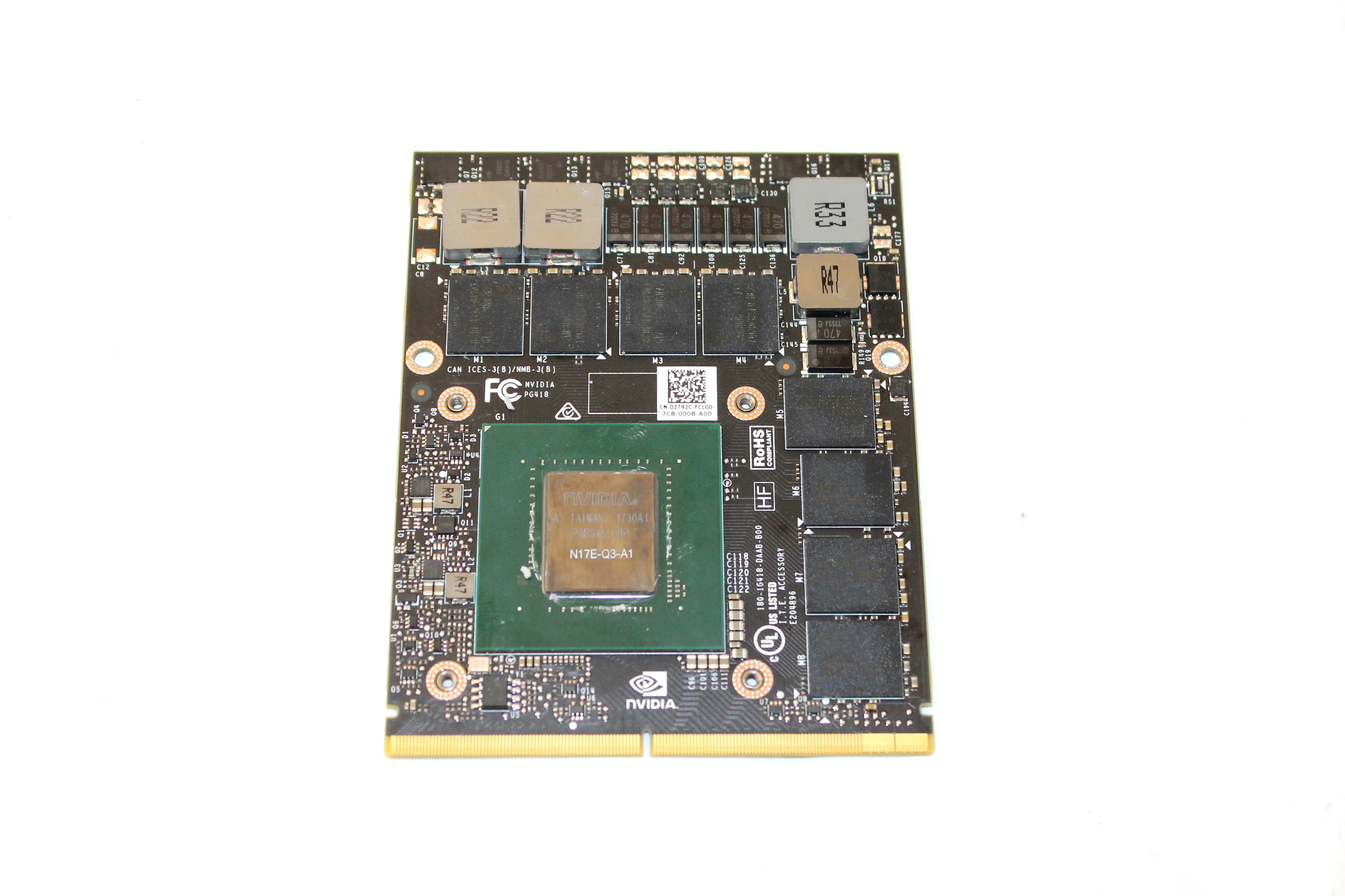 2T92C Nvidia Quadro P4000 8GB Video Graphics Card N17E-Q3-A1