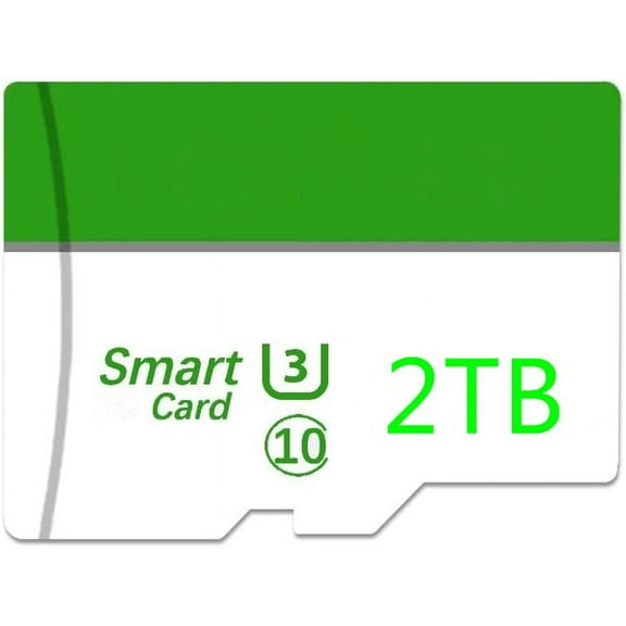 2TB Micro SD Flash Memory Card with Adapter