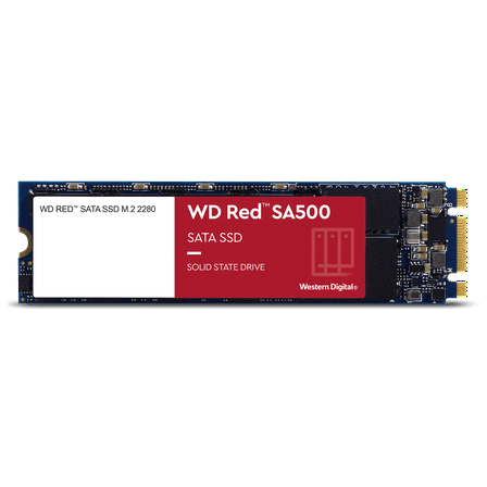 Western Digital 2TB WD Red SA500 NAS SATA SSD, Internal M.2 2280 Solid State Drive - WDS200T1R0B-68A4Z0