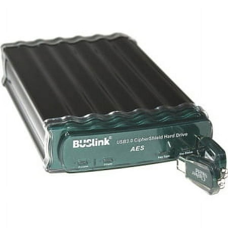 2TB USB POWERED CIPHERSHIELD USB2.0/USB3.0/ESATA 256 BIT AES HDD