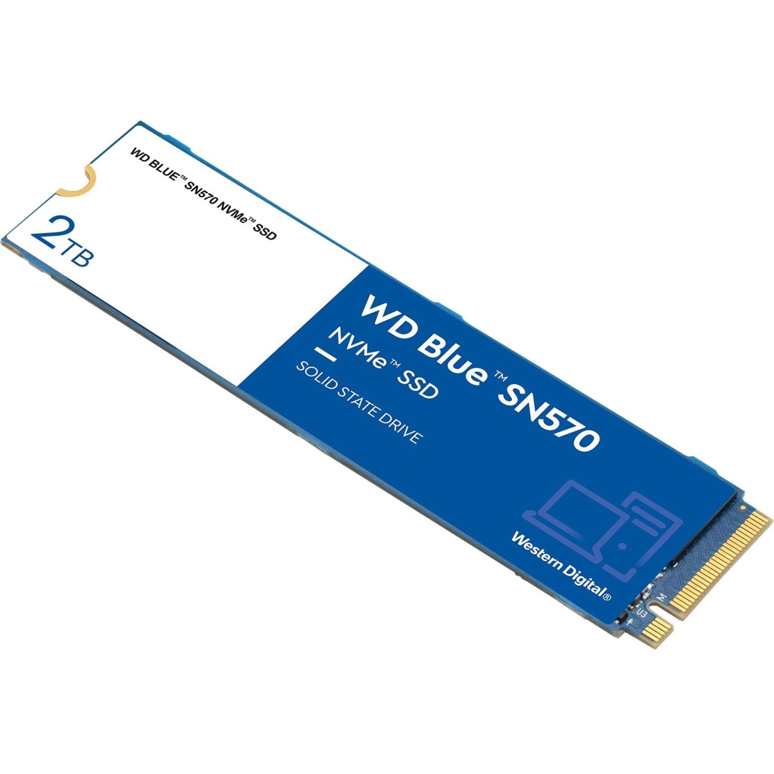 Western Digital 2TB WD Blue SN570 NVMe SSD, Internal M.2 2280