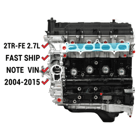 2TR-FE 2.7L Long Block Engine Assembly Fits For Toyota Tacoma Hilux HiAce 2004-2015