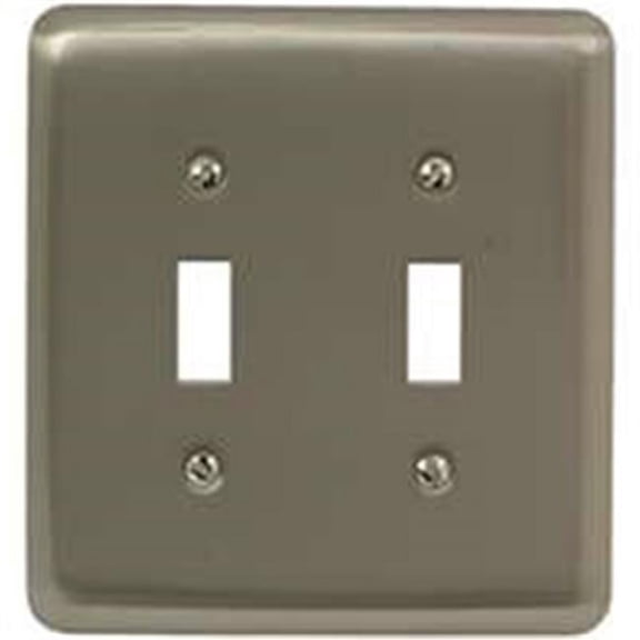 2TTPW 2 Toggle Plate Pewter