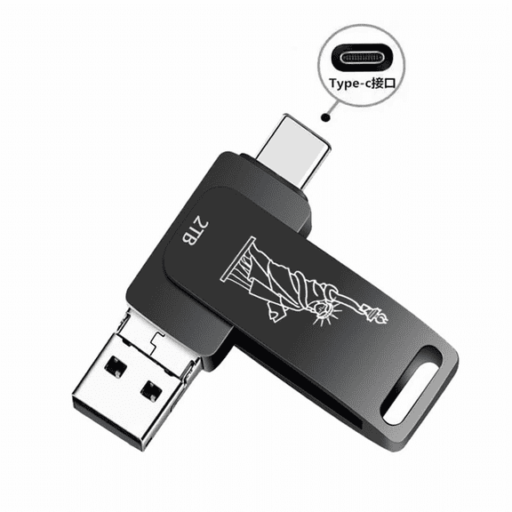USB Flash Drive  High-Speed Thumb Drive Type C Memory  Drive Data Storage Pen Drive Jump Drive  for PC/Laptop/Mobile