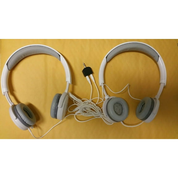 2Tomee Headset Headphones With Splitter for Mp3 Player Iphone Android Music